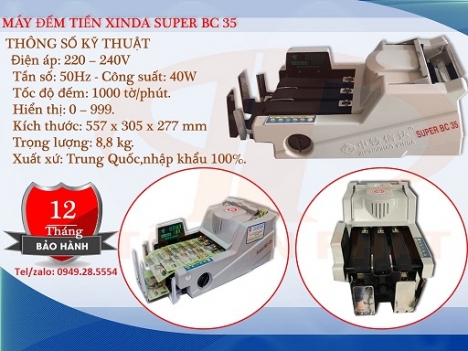 Bán thanh lý máy đếm tiền giá rẻ cho doanh nghiệp tại Cần Thơ