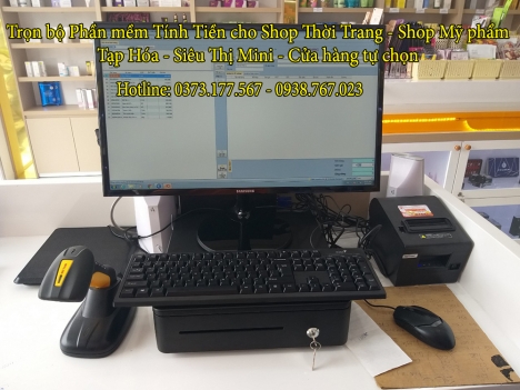 Bán phần mềm tính tiền cho Shop quần áo tại Bình Thuận