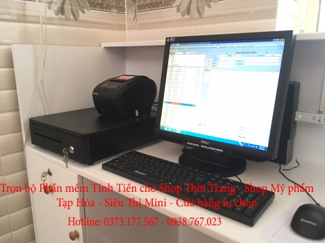 Bán phần mềm tính tiền cho Shop quần áo tại Bình Thuận