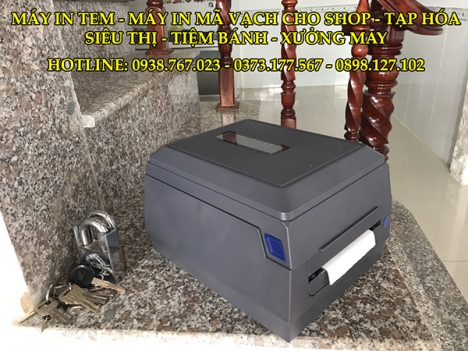 Bán máy in mã vạch dán lên sản phẩm cho shop tại Bình Thuận