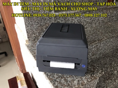 Bán máy in mã vạch dán lên sản phẩm cho shop tại Bình Thuận