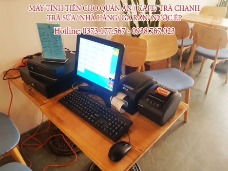 Cung cấp máy tính tiền cho quán ăn- quán cơm tại Bình Thuận