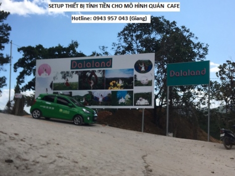 Mô hình quán phục vụ du lịch lắp full bộ tính tiền tại Đà Lạt giá rẻ