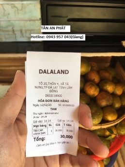 Mô hình quán phục vụ du lịch lắp full bộ tính tiền tại Đà Lạt giá rẻ