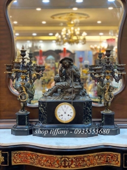 Bộ Đồng Hồ Ba Món Chân Nến.