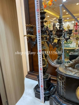 Bộ Đồng Hồ Ba Món Chân Nến.