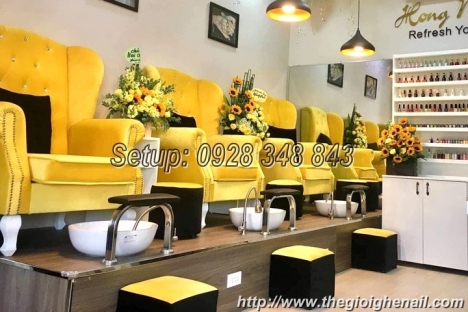 	Ghế nail giá rẻ cho người mới bắt đầu mở tiệm