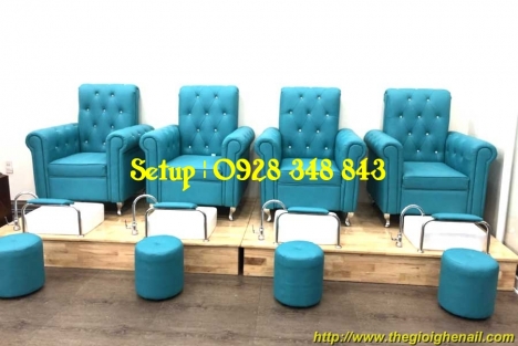 	Ghế nail giá rẻ cho người mới bắt đầu mở tiệm