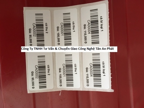 Cửa hàng hải sản đông lạnh tại biển Bạc Liêu lắp full bộ máy tính tiền giá rẻ  