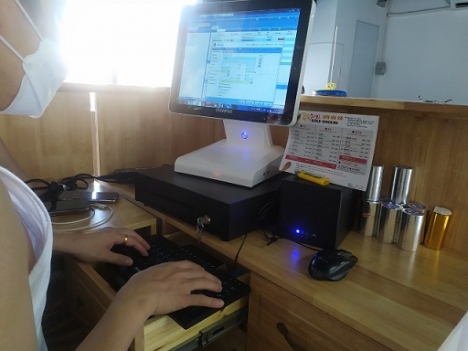 Full bộ máy tính tiền cho quám café – ăn vật tại An Giang giá rẻ trong mùa Corona