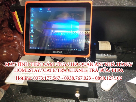 Bán máy tính tiền cho quán ăn – quán café tại Hậu Giang