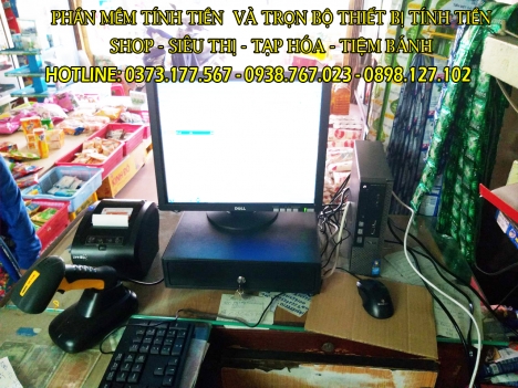 Bán phần mềm tính tiền cho bách hóa tự chọn tại Nghệ An