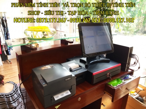 Bán phần mềm tính tiền cho bách hóa tự chọn tại Nghệ An