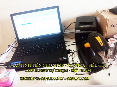 Phần mềm tính tiền cho Siêu Thị mini- tạp hóa tại Hậu Giang