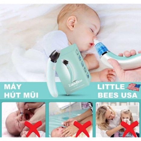 Máy Hút Mũi Cầm Tay Little Bees - An Toàn Cho Bé