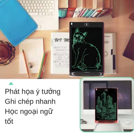 Bảng viết vẽ tự xóa LCD 8.5 Inch