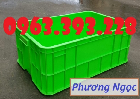 Thùng đặc HS017, thùng nhựa công nghiệp, hộp nhựa có nắp
