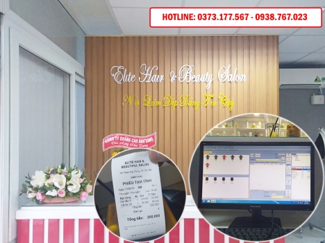 Cung cấp phần mềm tính tiền cho salon tóc – salon nail tại Cần Thơ