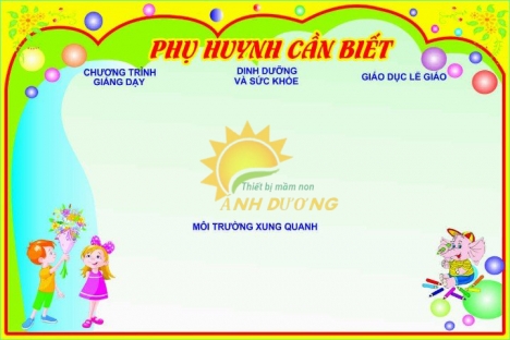 Cung cấp bảng biểu mầm non giá rẻ, uy tín, chất lượng nhất