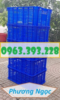﻿Sọt nhựa HS018, sọt nhựa công nghiệp, sọt đựng rau củ