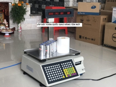 Bán cân in tem mã vạch cho siêu thị tại Quảng Ninh giá rẻ