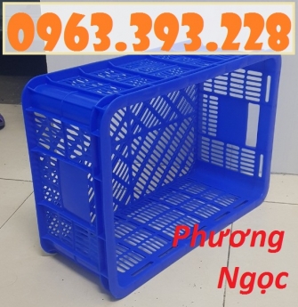 ﻿Sọt nhựa HS018, sọt nhựa công nghiệp, sọt đựng rau củ