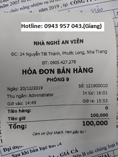 Sóc Trăng lắp full bộ tiết bị tính tiền giá rẻ cho Nhà nghỉ