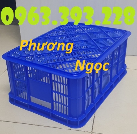 ﻿Sọt nhựa HS018, sọt nhựa công nghiệp, sọt đựng rau củ
