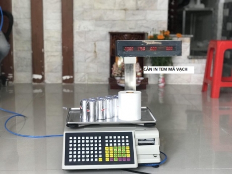 Bán cân in tem mã vạch cho siêu thị tại Quảng Ninh giá rẻ