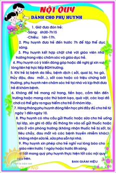 Cung cấp bảng biểu mầm non giá rẻ, uy tín, chất lượng nhất