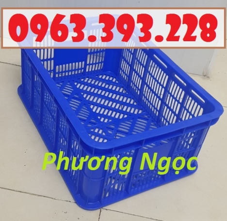 ﻿Sọt nhựa HS018, sọt nhựa công nghiệp, sọt đựng rau củ