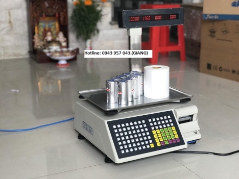 Bán cân in tem mã vạch cho siêu thị tại Quảng Ninh giá rẻ