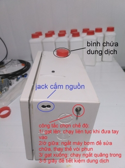 Máy rửa tay sát khuẩn tự động