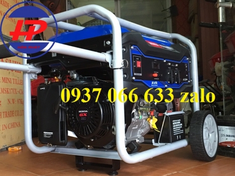 Gỉảm giá đầu mùa Máy phát điện chạy xăng 5kw Honda PB6000EB hàng nội địa Thái