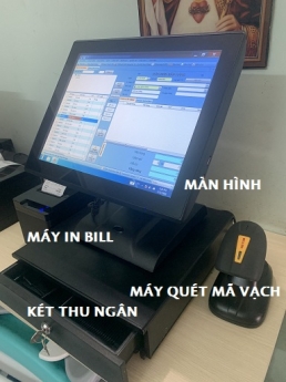 Tạp hóa, siêu thị lắp full bộ máy tính tiền tại Đồng Nai giá rẻ