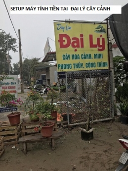 Tiền Giang cung cấp máy tính tiền giá sinh viên cho mô hình kinh doanh cây cảnh