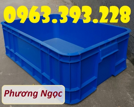 Thùng nhựa đặc cao 20, thùng nhựa B1, thùng nhựa đựng linh kiện