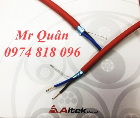 Cáp chống cháy chống nhiễu Altek Kabel tiêu chuẩn CE