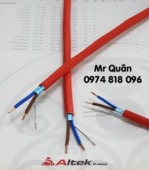 Cáp chống cháy chống nhiễu Altek Kabel tiêu chuẩn CE