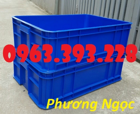 Thùng nhựa đặc cao 19, thùng nhựa công nghiệp, hộp nhựa có nắp