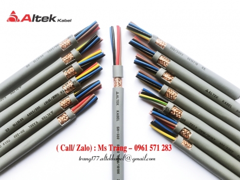 Cáp báo cháy- Cáp tín hiệu- Cáp điều khiển có chống nhiễu