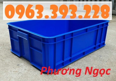 Thùng nhựa đặc cao 19, thùng nhựa công nghiệp, hộp nhựa có nắp
