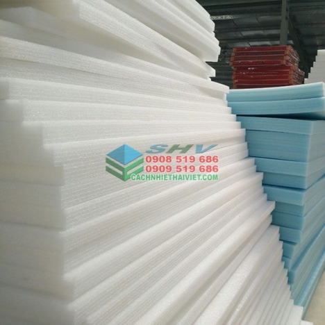 Màng PE FOAM cắt dạng tấm bọc lót linh kiện điện tử và trái cây xuất khẩu giá rẻ