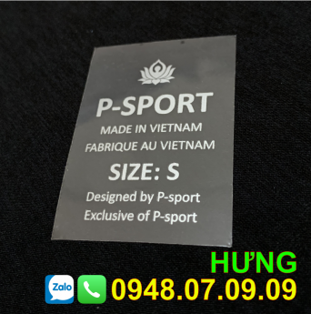 Nhãn ép nhiệt, Nhãn sườn may mặc (Toàn Quốc)