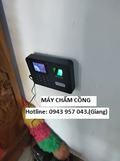Tân An Phát cung cấp máy chấm công giá rẻ cho shop tại Hà Nội