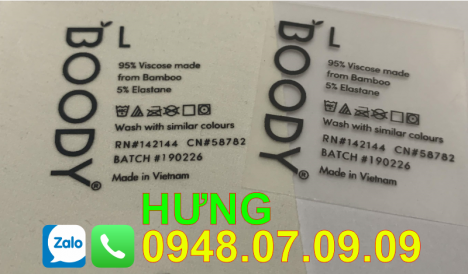Nhãn ép nhiệt, Nhãn sườn may mặc (Toàn Quốc)