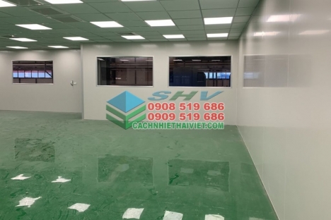 VÁCH PANEL PU LÀM KHO LẠNH