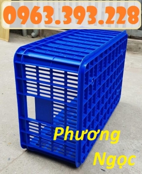 Sọt nhựa rỗng cao 25, sóng nhựa HS014, sọt đựng nông sản