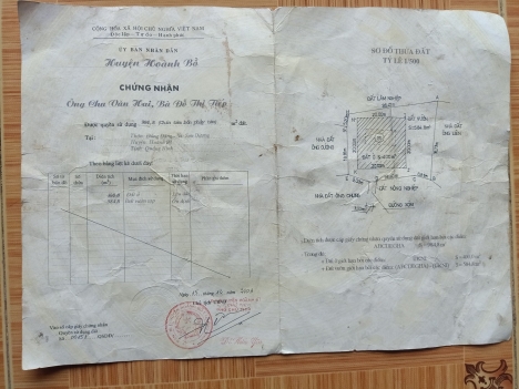 BÁN LÔ ĐẤT CỰC CỰC ĐẸP, SIÊU SIÊU RẺ 985M2, GIÁ CHỈ 700TR TẠI XÃ SƠN DƯƠNG – TP HẠ LONG QUẢNG NINH