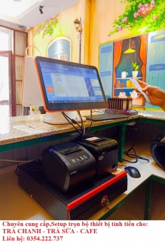 Trọn Bộ Máy Tính Tiền Cho Quán Trà Chanh Tại Bình Thuận